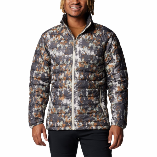 Columbia Bunda Powder Lite II s potiskem 2098394278 šedá L