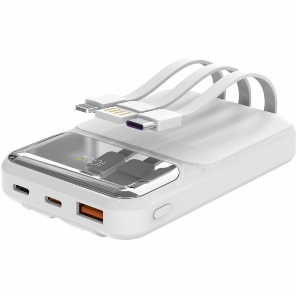 S-link Powerbanka P104 10 000 mAh s vestavěnými kabely, H...