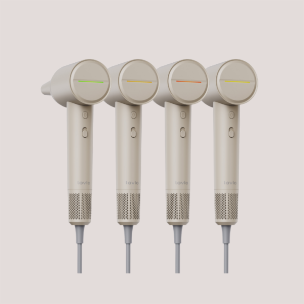 Lovio LVHD001BE Hair Dryer With Ionization AirFlow