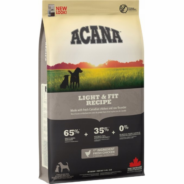 Acana Light & Fit pro psy 11,4 kg