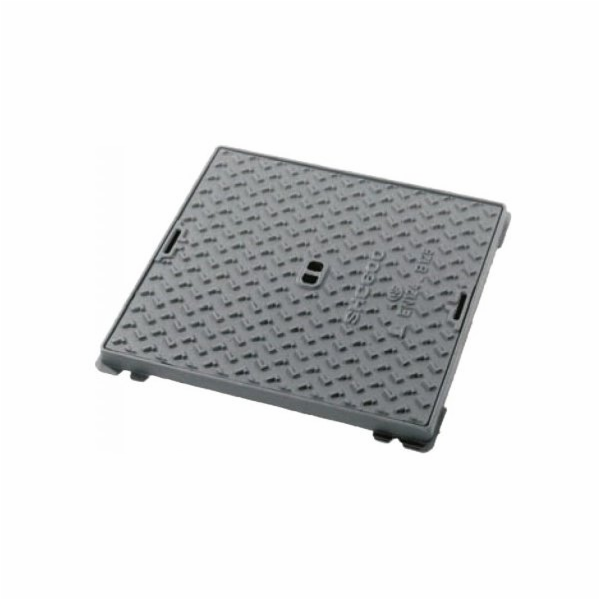 Kaw-Met Litinový poklop SD0 600 D400 H100 se západkou