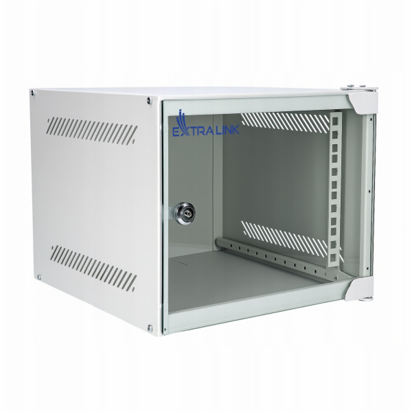 ExtraLink LITE 4U 10 280X310 NÁSTĚNNÁ RACKOVÁ SKŘÍŇ ŠEDÁ ...