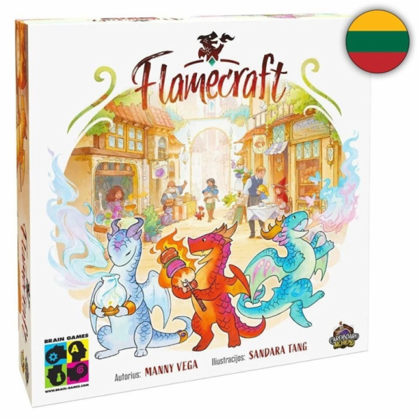 BRAIN_GAMES Desková hra Brain Games Flamecraft, LT