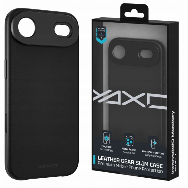 Yaxo Pouzdro na telefon Leather Gear Slim Case MagSafe pr...