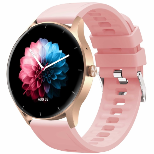 Gravity Chytré hodinky Smartwatch Pink GT2-1 PRO