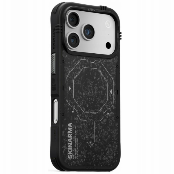 SKINARMA Pouzdro Vektor MagSafe pro iPhone 17 Pro, onyx
