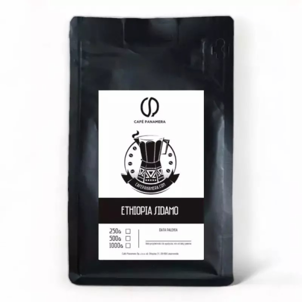 Cafe Panamera Kávová zrna Ethiopia Sidamo 1 kg