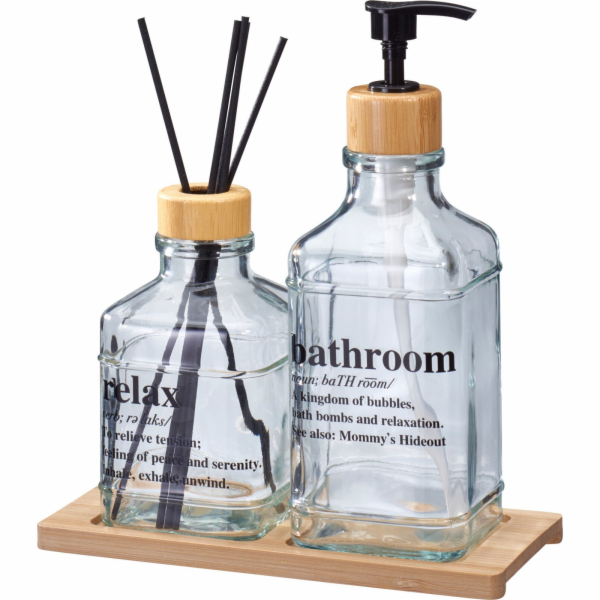Bathroom Solutions Vonné difuzéry do koupelny + nádobka n...