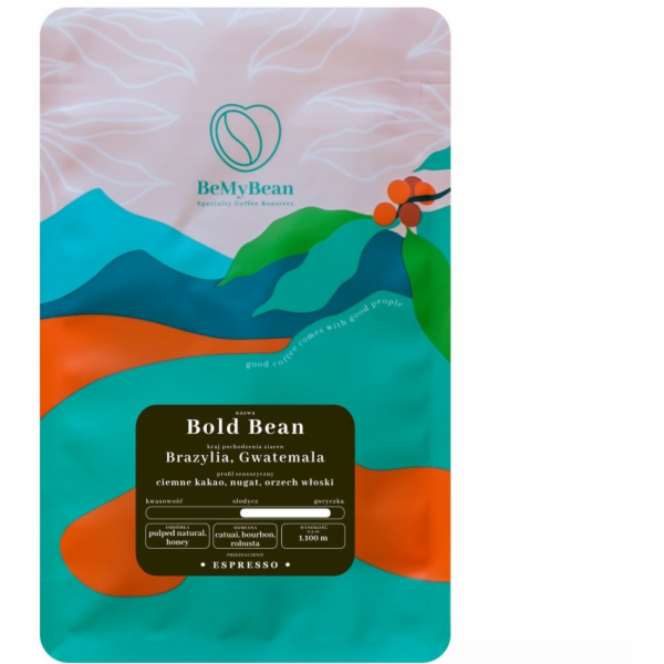 BeMyBean Bold Bean Espresso káva zrnková 1 kg