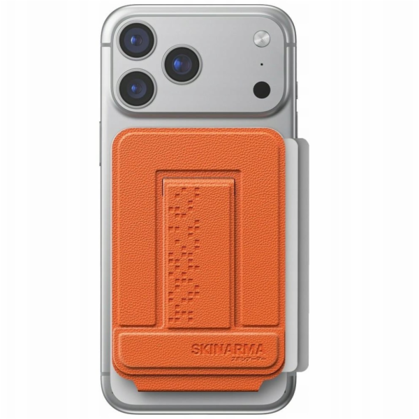 SKINARMA Skládací magnetické pouzdro na stativ oranžové