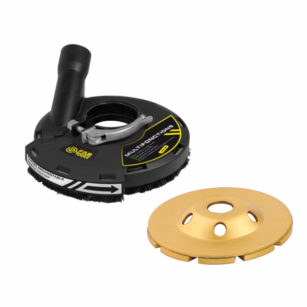 Fartools odsávací kryt pro úhlové brusky na broušení beto...