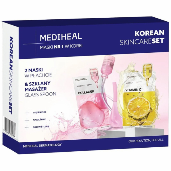 Its Skin MEDIHEAL_SET Pleťové masky 2x24ml + skleněný mas...