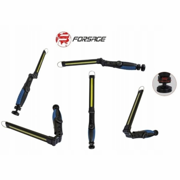Forsage Dobíjecí LED lampa (5W COB, 450 lumenů, 3,7 V, 20...