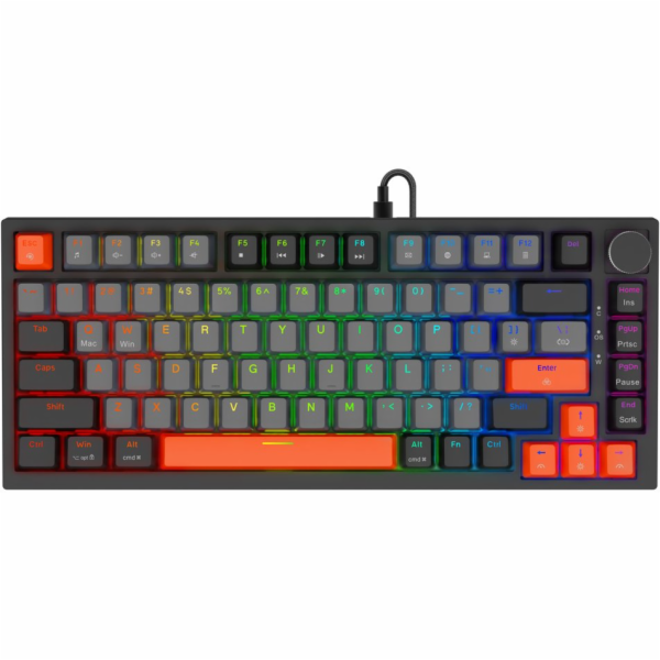 Savio ASTRAL BLACK JADE 3 COLOURS klávesnice Hraní USB QW...