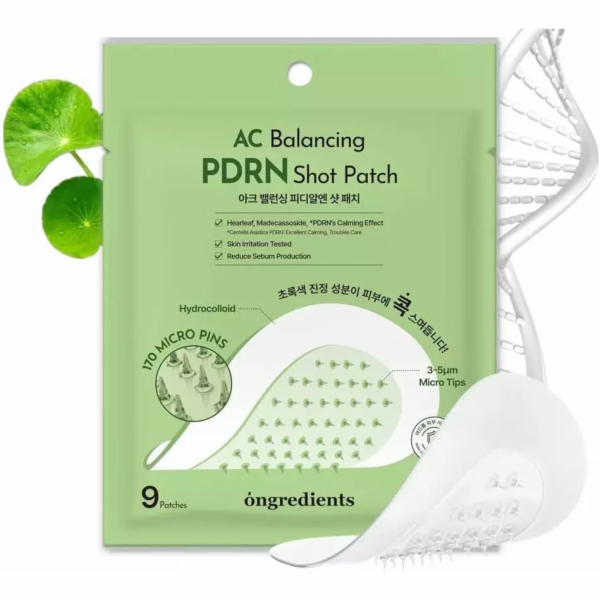 CosRx INGREDIENTS_AC Balancing PDRN Shot Patch 9 ks