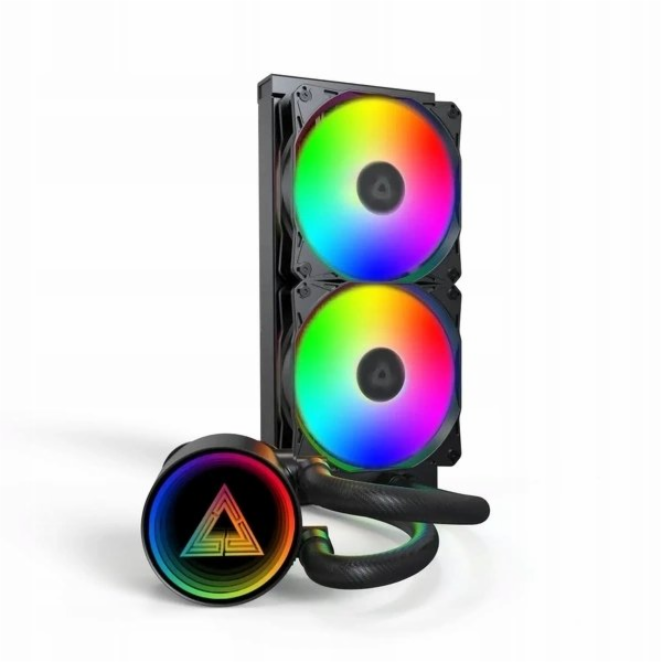 Montech LightFlow ARGB 240 černá sada vodního chlazení AIO