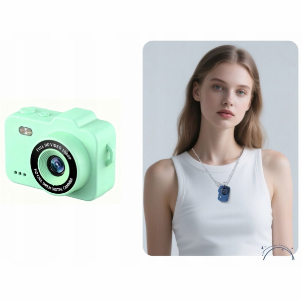 Xrec Mini digitální fotoaparát X8 12mp video 1080p LCD 0....