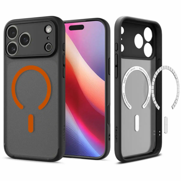 Spigen ULTRA HYBRID MAGSAFE IPHONE 17 PRO MAX FROST ČERNÝ...