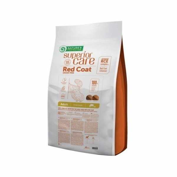 NATURE S PROTECTION Superior Care Red Coat Adult Small br...