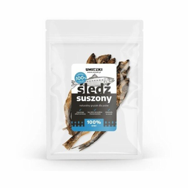 UNISZKI Sušený sleď Mono – pamlsek pro psy – 50 g
