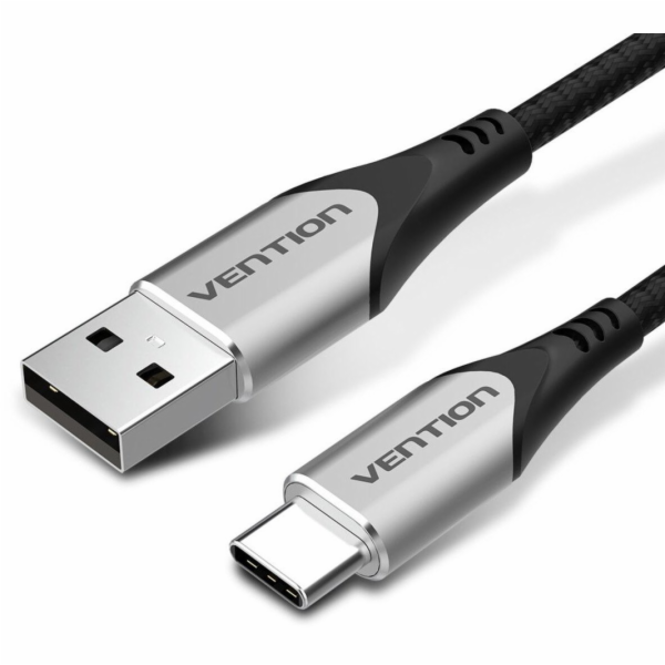 Vention CODHH USB kabel USB 2.0 2 m USB A USB C Hliník, Č...