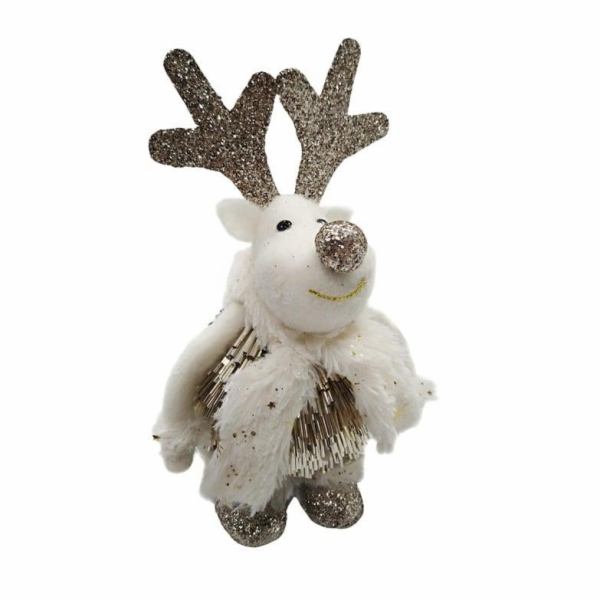 CHRISTMAS_TO Vánoční dekorace jelen, 22 cm