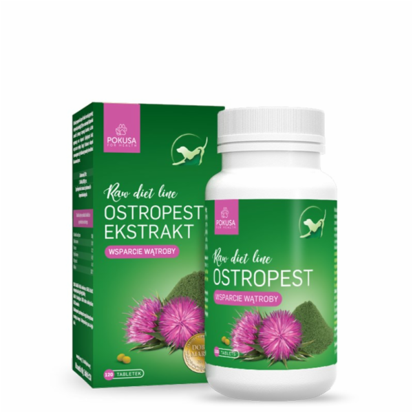 POKUSA RawDietLine Milk thistle extract - doplňky stravy ...