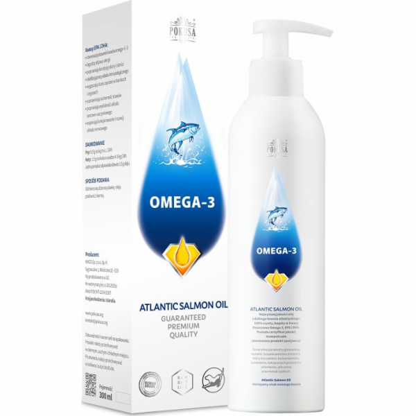 POKUSA RawDietLine Atlantic Salmon Oil - doplňky stravy p...