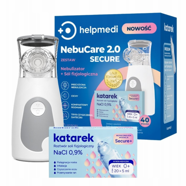 NoName Nebulizér KATAREK + sůl NEBUCARE