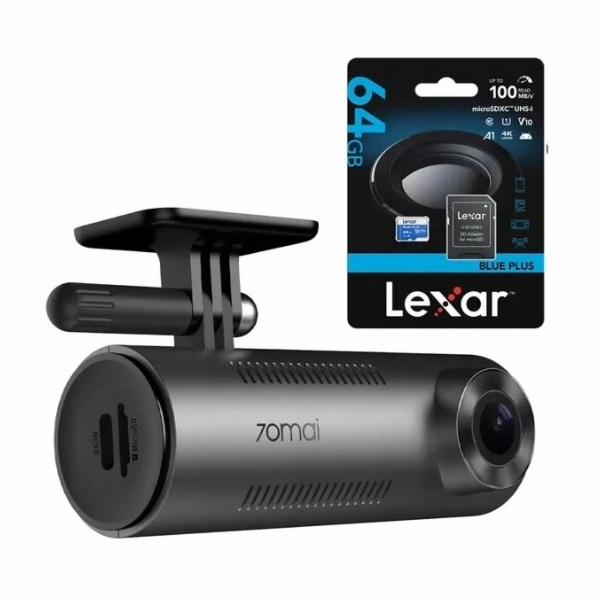 70mai Videorekordér M310 + 64GB karta Lexar