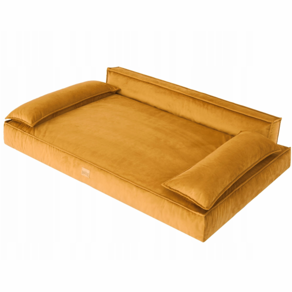 DOGGY PESÍK XXL ŽLUTÝ SAMET