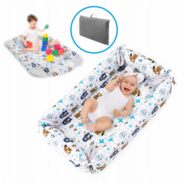 Baby Mix Cestovní uzel pro medvěda a lišku