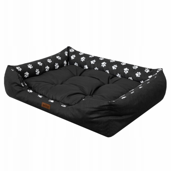 Hobbydog R4 PUFFY PRESTIGE ČERNÝ PELÍŠEK S TLAPKÁM
