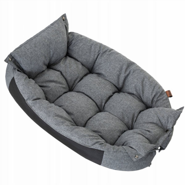 Hobbydog XL TWICE GRAPHITE BED
