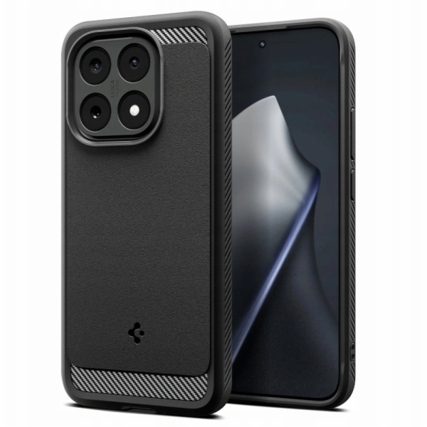 Spigen RUGGED ARMOR XIAOMI 15T MATNĚ ČERNÁ