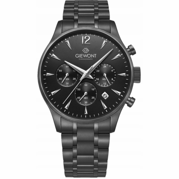 Giewont Pánské hodinky Chronograf Sapphire Black GW6310-B1