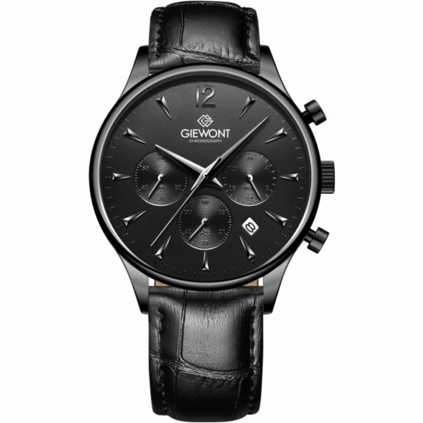 Giewont Pánské hodinky Chronograf Sapphire Black GW6310-A1