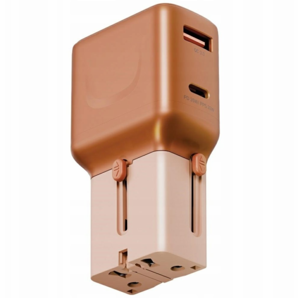 Energea Nabíječka TravelGo do zásuvky, adaptér 35W, USB-A...