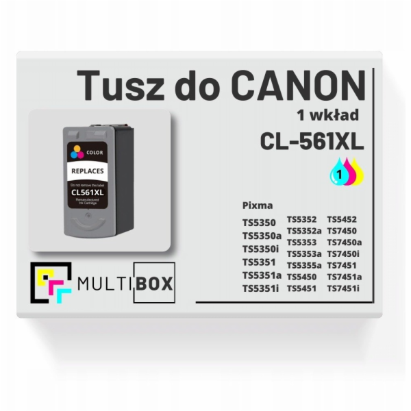 Superbulk inkoust pro Canon CL-561XL reg SP-CL561XL