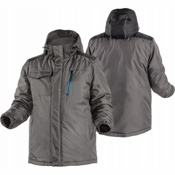 Högert Technik REN zateplená bunda grafitová XL HT5K241-XL