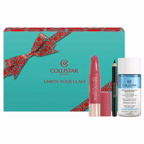 Collistar SET TWIST BALMY GLOSS - ROSE 216 + MINI PROFESI...