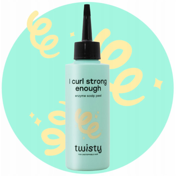 NoName Enzymatický peeling na pokožku hlavy TWISTY_I Curl...