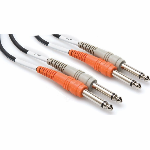 Hosa Kabel Jack 6,3 mm x2 - Jack 6,3 mm x2 3 m černý (CSS...