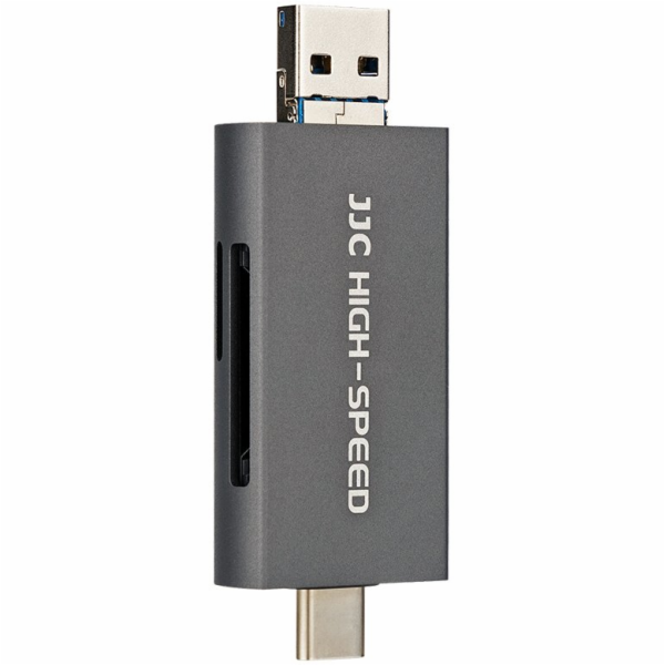 JJC CR-UTC4AC šedá USB 3.1 čtečka