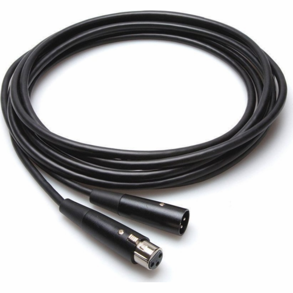 Hosa XLR - XLR kabel 7,6 m černý (MBL-125)