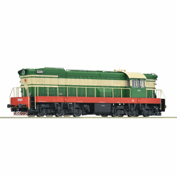 Roco Dieselová lokomotiva T 669.0107 ČSD IV digitální - 7...