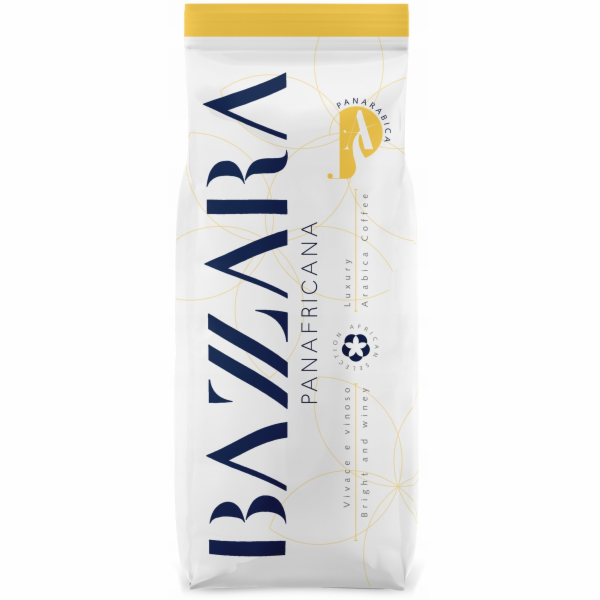 Bazzara kávová zrna Luxusní směs panafrické kávy 250g