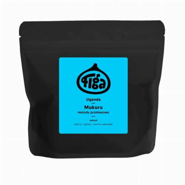 Figa Coffee Káva Figa Kávová zrna Uganda Mukuru West 250g