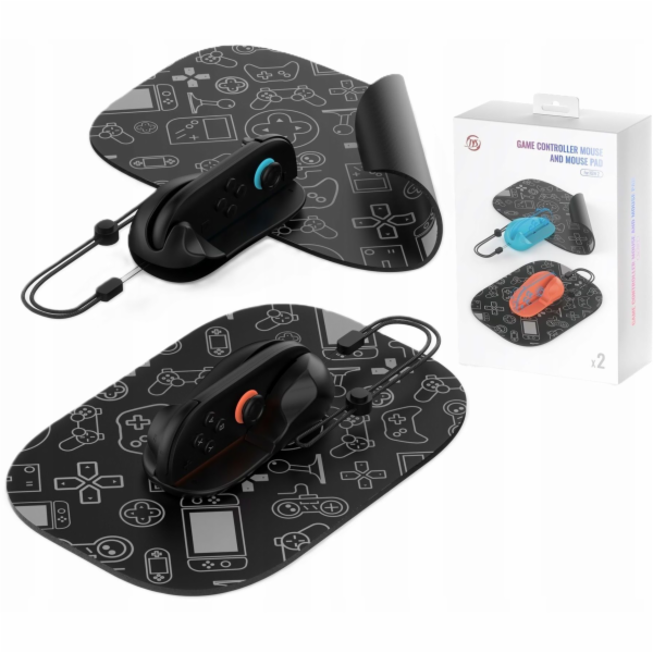 NoName 2x Držák myši s režimem myši pro Joy-Con podložku ...