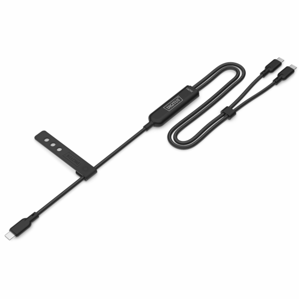 Digitus Napájecí kabel 2 v 1 USB-C - 2x USB-C, USB 2.0 14...